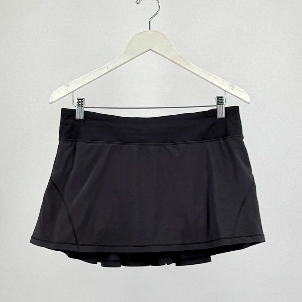 Lululemon Circuit Breaker Skirt II Black Size 8 Skort